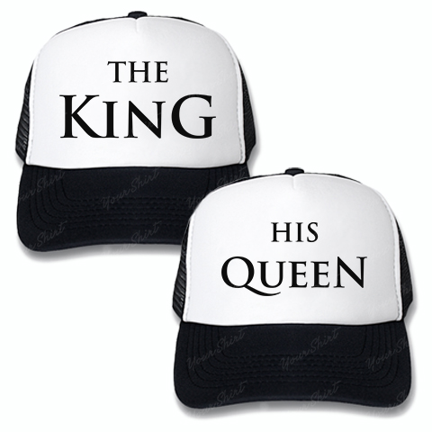 Парні кепки King & Queen 02