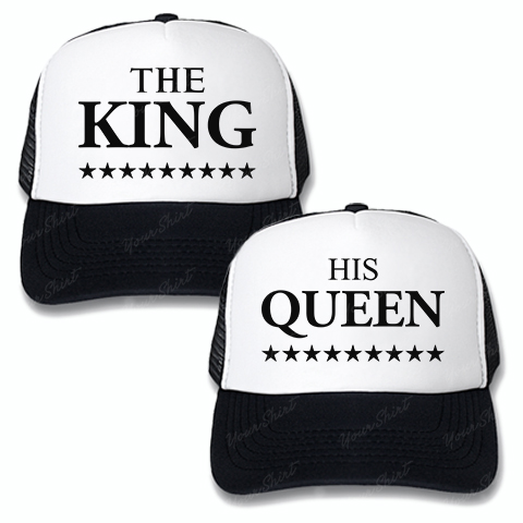 Парні  кепки King & Queen 03