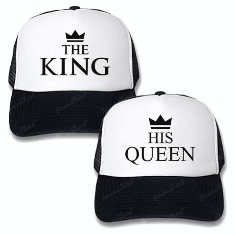 Парні кепки King & Queen 05