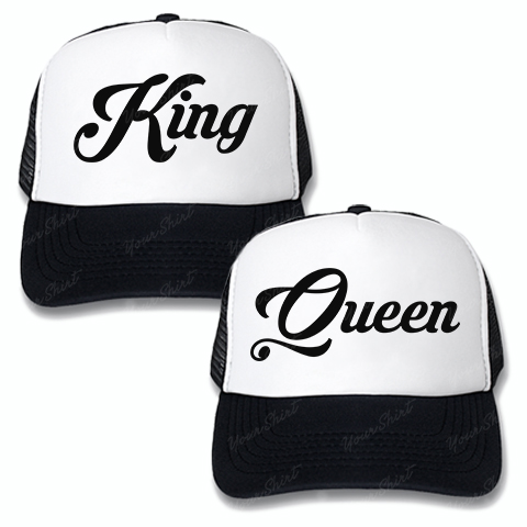 Парні  кепки King & Queen 06