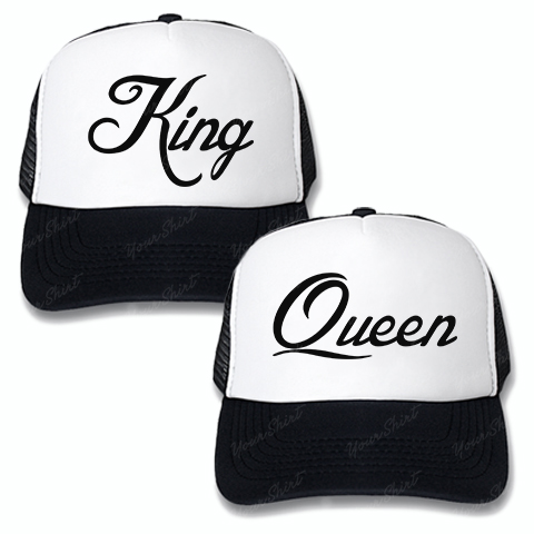 Парні кепки King & Queen 09