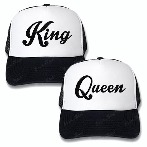 Парні кепки King & Queen 10